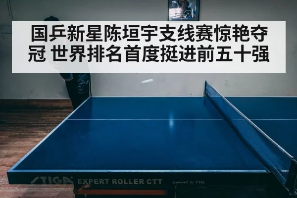 国乒新星陈垣宇支线赛惊艳夺冠 世界排名首度挺进前五十强